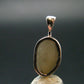 Phenakite Phenacite Crystal Silver Pendant From Russia - 0.7" - 1.14 Grams
