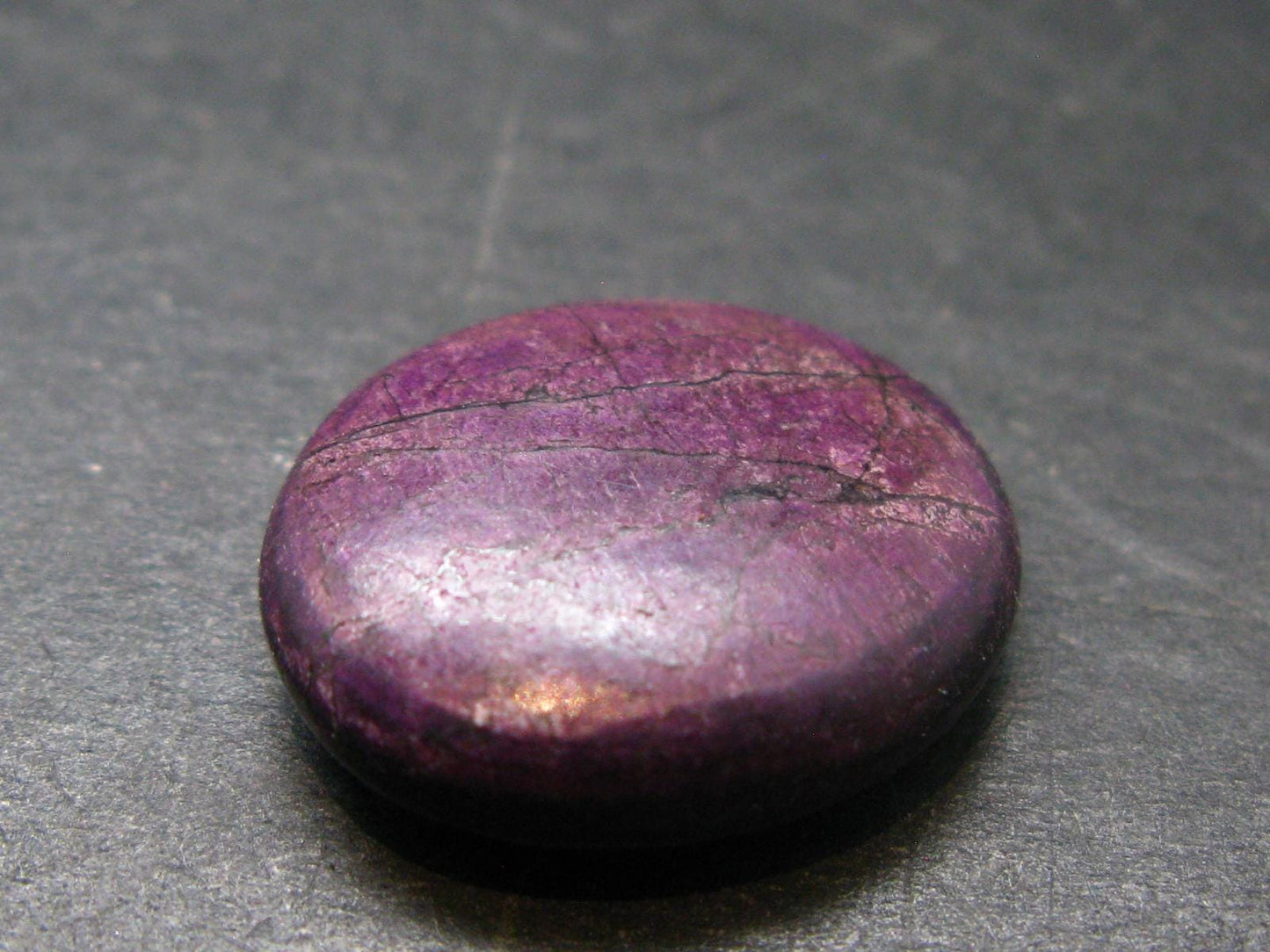 Purple Purpurite Tumbled Stone From Namibia - 0.7" - 4.70 Grams