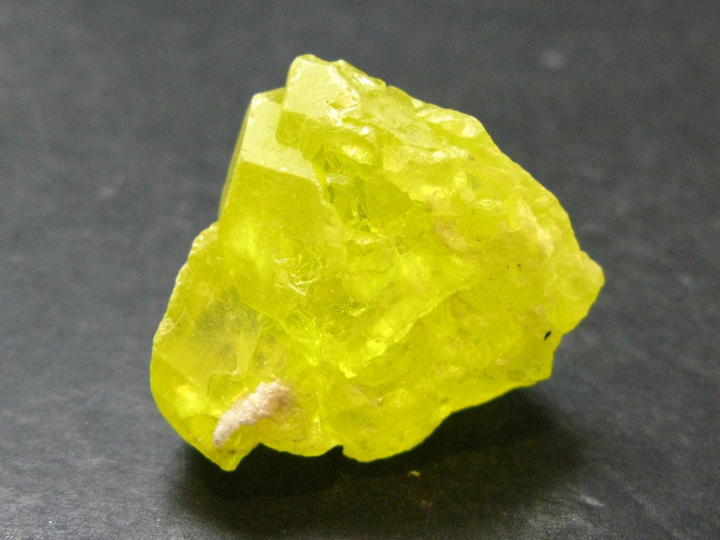 Large Yellow Sulphur Sulfur Crystal Italy - 1.5"