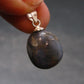 Gem Blue Sapphire Corundum Crystal Silver Pendant From Sri Lanka - 13.5 Carats