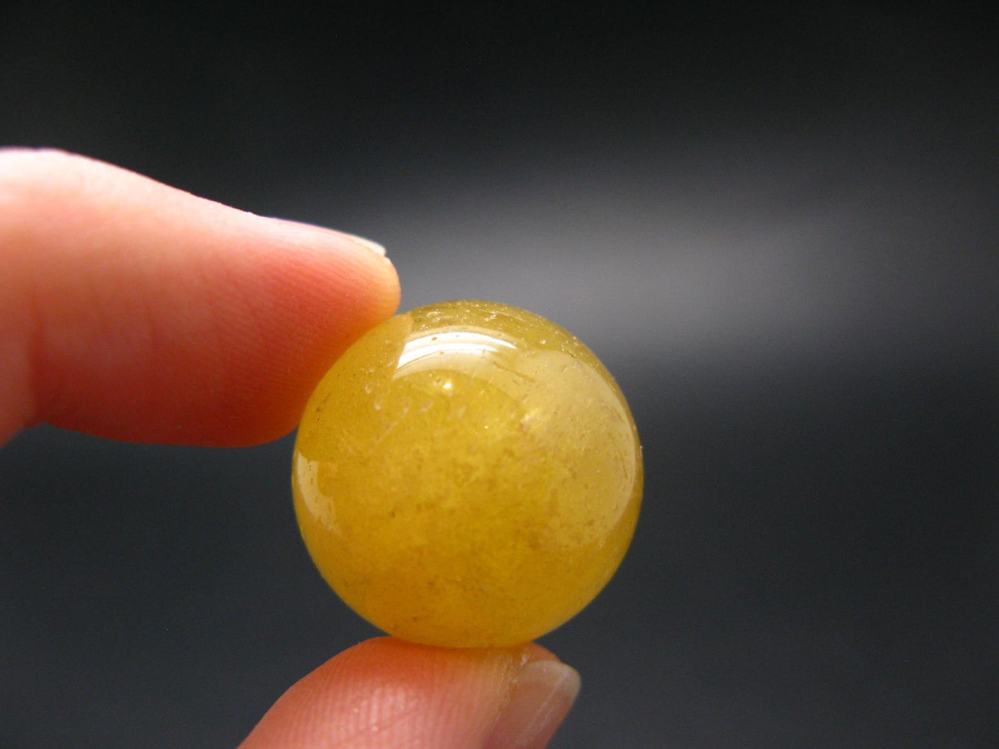 Rare Agni Gold Danburite Sphere From Tanzania - 60.55 Carats - 0.7"