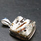Astrophylite Astrophyllite Silver Pendant From Russia - 1.1" - 6.62 Grams