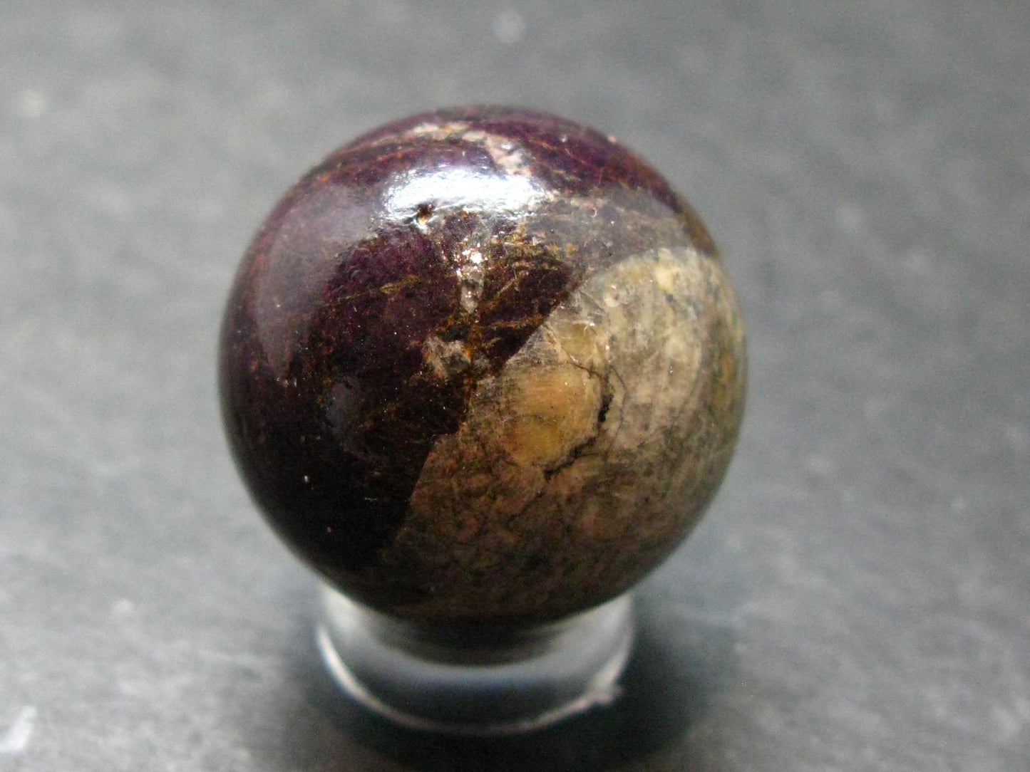 Purple Purpurite Sphere From Namibia - 0.9"