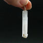Rare Clear Natrolite Crystal Silver Pendant From Tanzania - 1.7" - 2.0 Grams