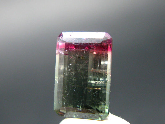 Watermelon Tourmaline Cut Stone Gem From Brazil - 2.97 Carats - 11x7mm