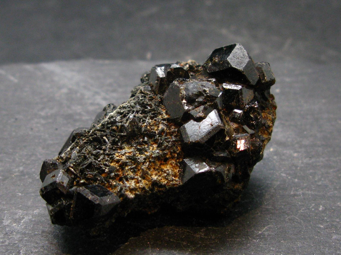 Black Melanite Andradite Garnet Crystal From Mali - 1.9" - 36.87 Grams