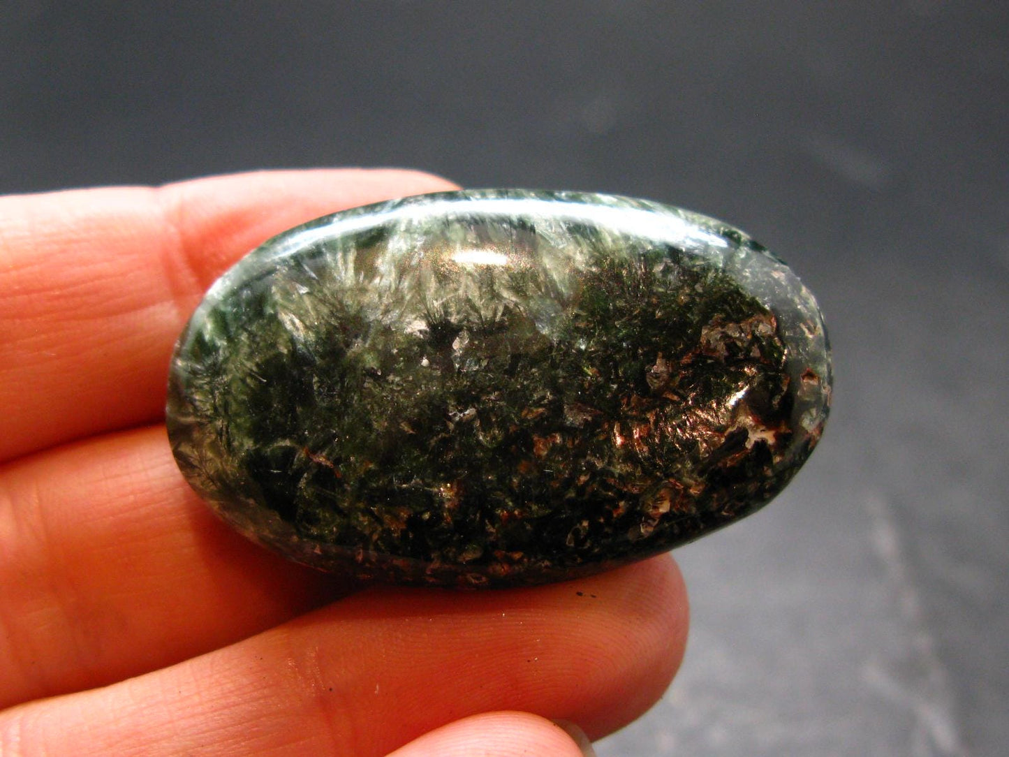 Large Polished Seraphinite Clinochlore Angels Wings Piece From Russia - 1.6" - 15.25 Grams
