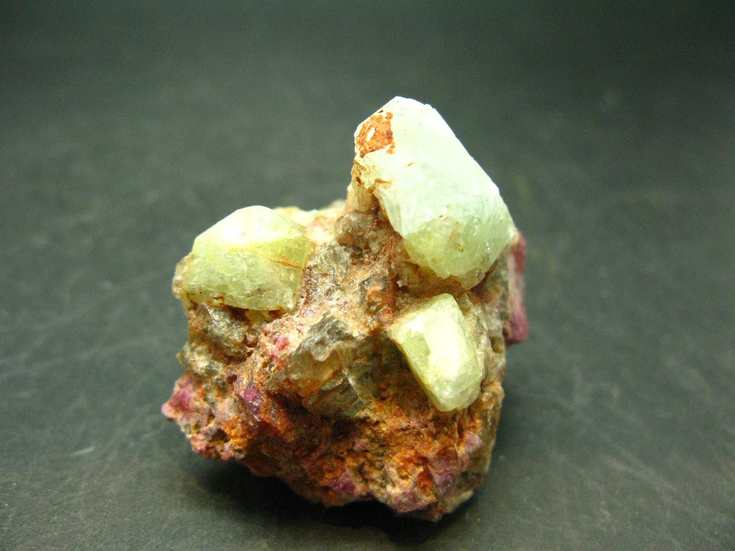 Rhodizite Rhodozite Cluster From Madagascar - 47.71 Grams - 1.6"