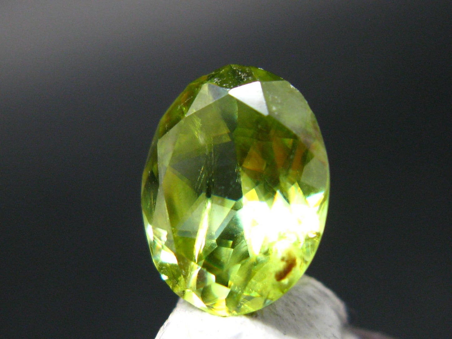 Rare Titanite Sphene Gem Cut Stone From Zimbabwe - 3.44 Carats