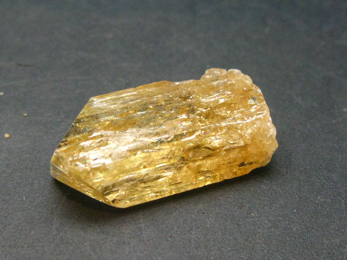 Imperial Topaz Crystal From Zambia - 1.0" - 35.50 Carats