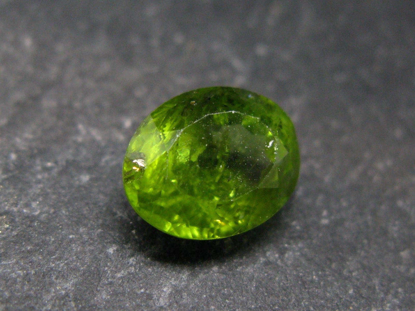 Gem Peridot Olivine Cut Stone from Pakistan - 3.50 Carats