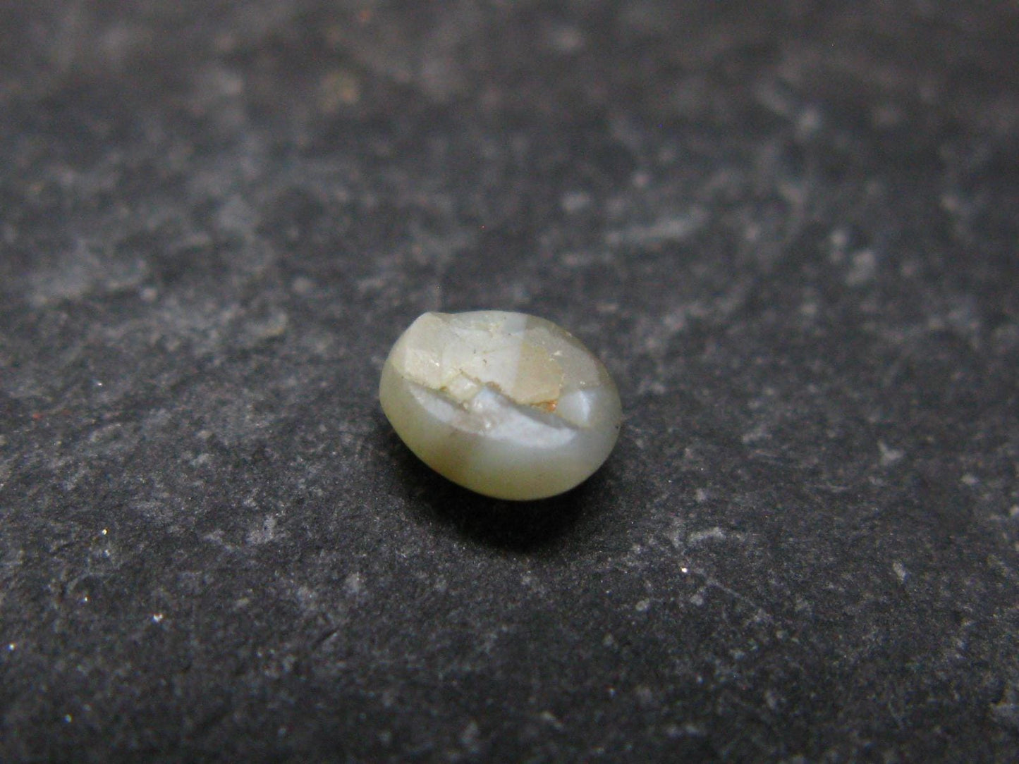 Rare Gem Chrsyoberyl Cats Eye Cabochon from India - 0.45 Carats