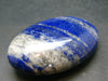 Lapis Lazuli Lazurite Tumbled Stone From Afghanistan - 2.8"