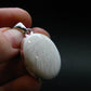 Scolecite Silver Plated Pendant From India - 1.5" - 6.42 Grams