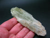 Gem Green Hiddenite Spodumene Crystal From Brazil - 4.8" - 124.3 Grams