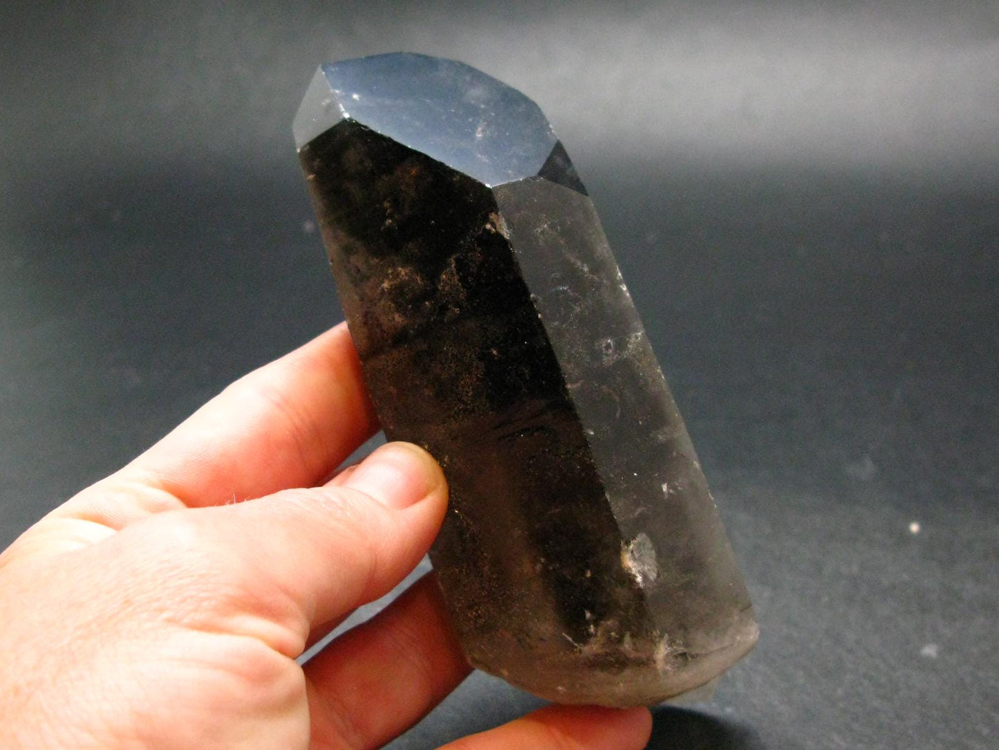 moky Quartz Crystal from Brazil - 4.4" - 269.46 Grams