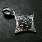 Genuine Alexandrite Gem Silver Pendant From Russia - 1.00 Grams - 0.40 TCW