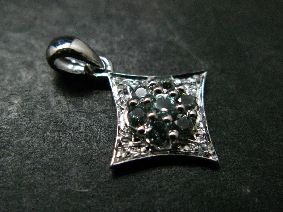 Genuine Alexandrite Gem Silver Pendant From Russia - 1.00 Grams - 0.40 TCW