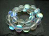 Angel Aura Quartz Genuine Bracelet ~ 7 Inches ~ 8mm Round Beads