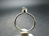 Cute Gem Faceted Moldavite Sterling Silver Ring From Czech Republic - Size 7 - 1.7 Grams