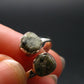 Phenakite Phenacite Crystal Silver Ring From Brazil - Size 5 - 2.16 Grams