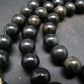 Rare ISUA Stone Necklace Beads from Greenland - 18" - 8mm Round Beads