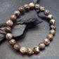 Vortexite Genuine Bracelet ~ 7 Inches ~ 8mm Round Beads