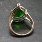 Helenite Gaia Stone Gem Sterling Silver Ring From Washington - Size 5.75 - 5.0 Carats