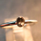 Genuine Alexandrite Gem Silver Ring From Russia - Size 7 - 1.51 Grams