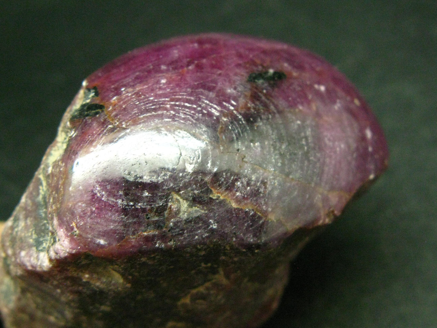 Star Ruby Crystal From India - 2.4"