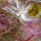 Stunning Tourmaline & Lepidolite in Quartz Slice From Russia - 3.3"