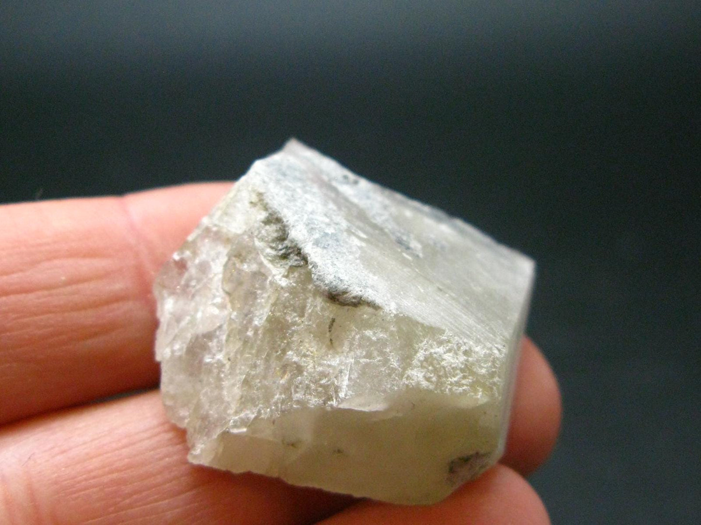 Phenakite Phenacite Slice Crystal From Brazil - 11.28 Grams - 1.1"