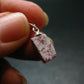 Bixbite Red Emerald Beryl Silver Pendant From Utah USA - 3.15 Carats - 0.7"