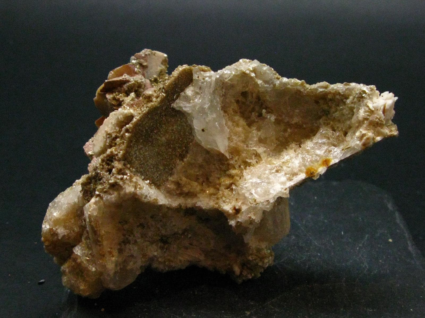 Rare Herderite on Feldspar Cluster from Brazil - 144.0 Grams - 3.6"
