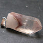 Phantom Hematite in Quartz Crystal Pendant From India - 1.3" - 4.04 Grams