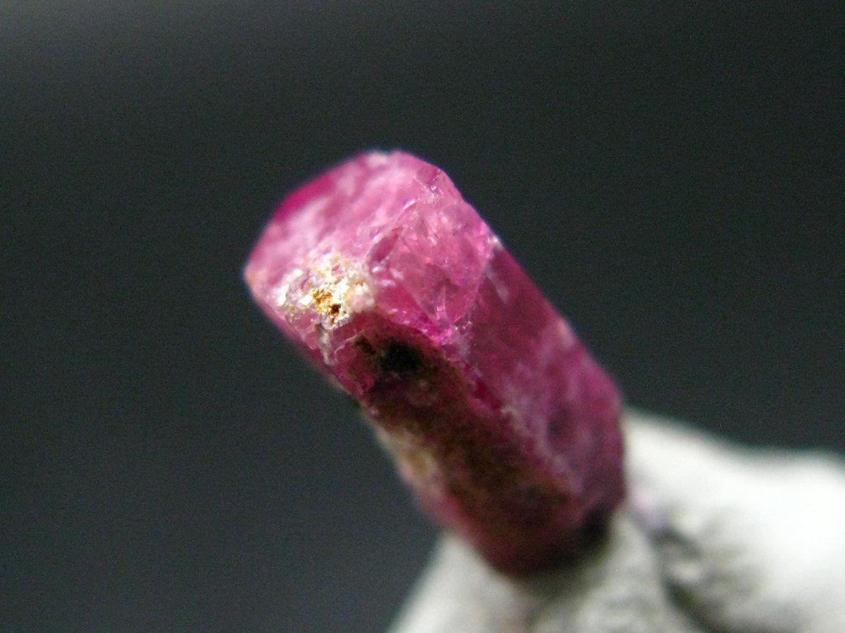 Nice Rare Gem Bixbite Red Emerald Beryl Crystal From Utah USA - 1.35 Carats
