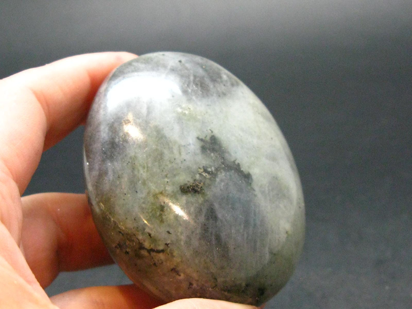 Labradorite Polished Stone from Madagascar - 2.4"