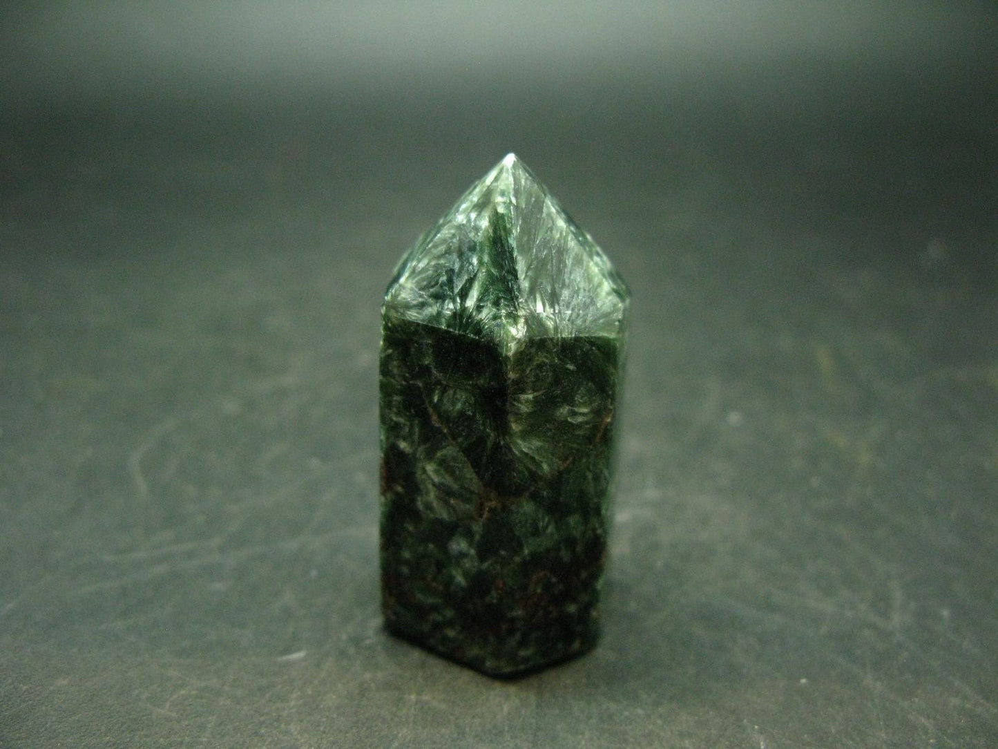 Nice Polished Seraphinite Obelisk From Russia - 1.8"