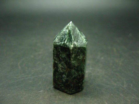 Nice Polished Seraphinite Obelisk From Russia - 1.8"