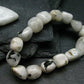 Moonstone Genuine Bracelet ~ 7 Inches ~ 12mm Tumbled Beads