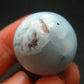 Larimar Sphere From Dominican Republic - 0.9" - 19.16 Grams