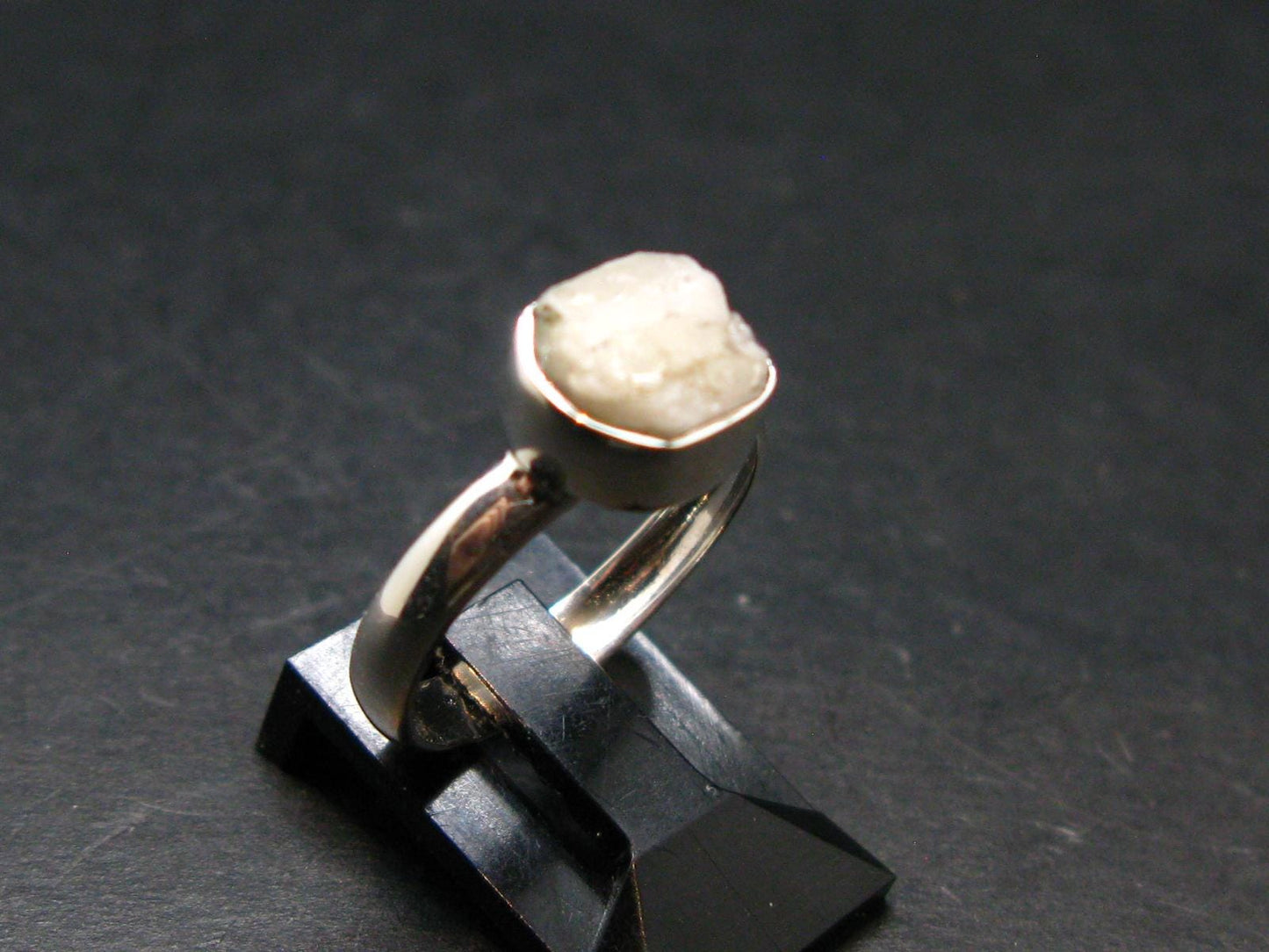 Phenakite Phenacite Sterling Silver Size 6 Ring from Nigeria - 2.0 Grams