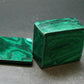 Rich Vibrant Green Malachite Box From Congo - 2.0" - 103.0 Grams