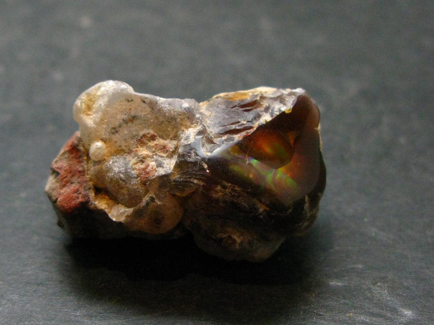 Fire Agate Crystal From Mexico - 1.2" - 12.58 Grams