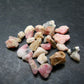 Lot of 25 Rare Pink Tugtupite Raw Pieces From Greenland - 4.22 Grams