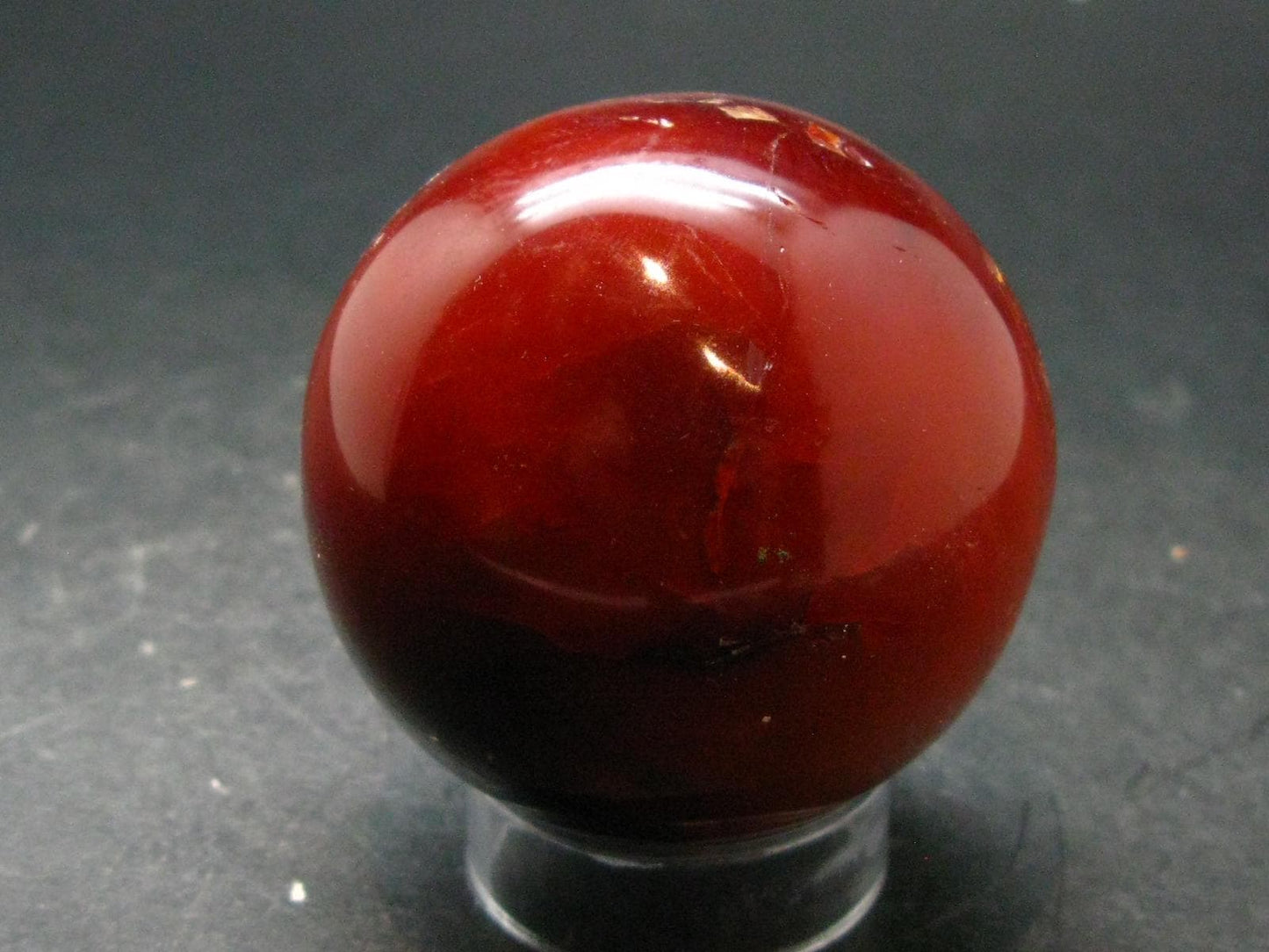 Carnelian Agate Sphere Ball From Madagascar - 2.1" - 196.15 Grams