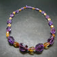 Amethyst & Citrine Necklace From Brazil - 20" - 56.38 Grams