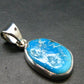 Turquoise Silver Pendant - 1.0" - 2.32 Grams