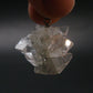 Clear Apophylite Apophyllite Crystal Silver Pendant From India - 1.0" - 6.20 Grams