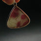 Pink Tourmaline In Quartz Crystal Silver Pendant from Brazil- 1.5" - 9.03 Grams